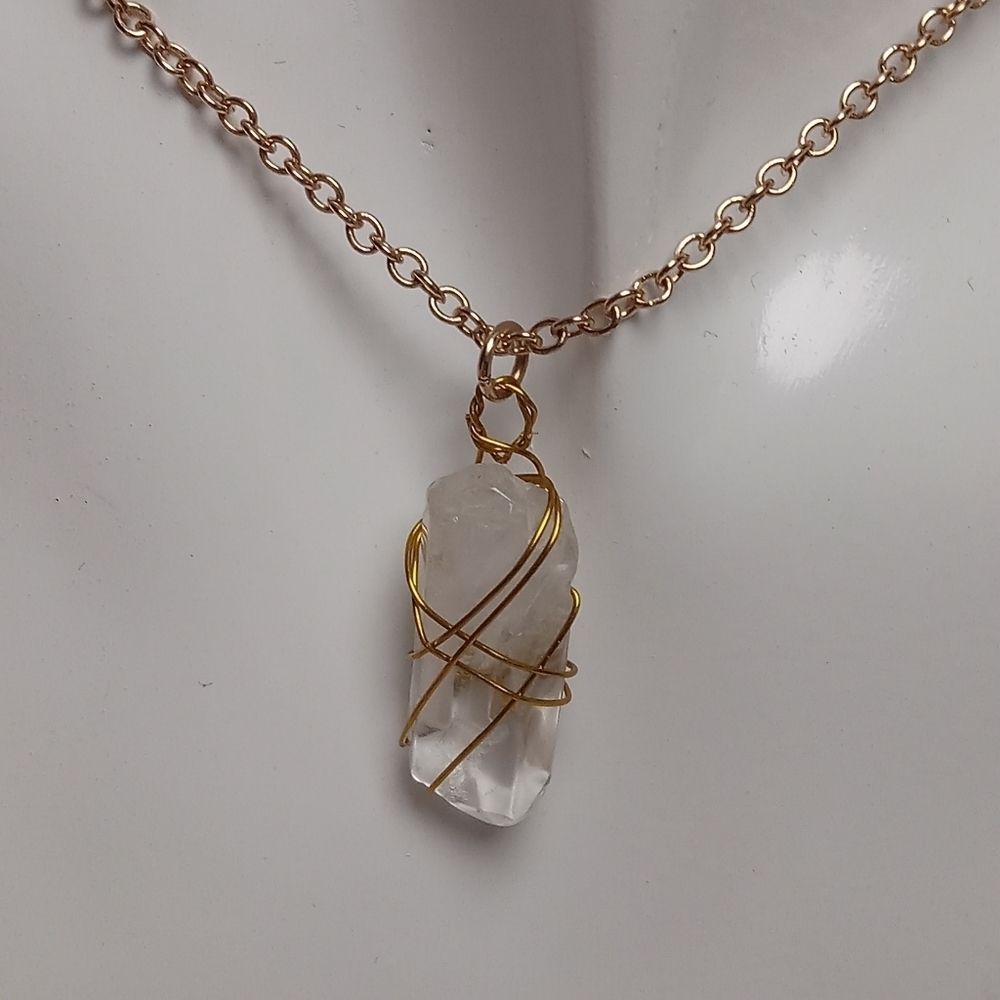 Hand Crafted Gold  Necklace